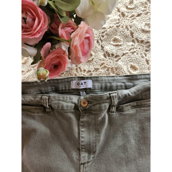 OAT light green Wide Leg Crop size 32 - Picture 8 of 13